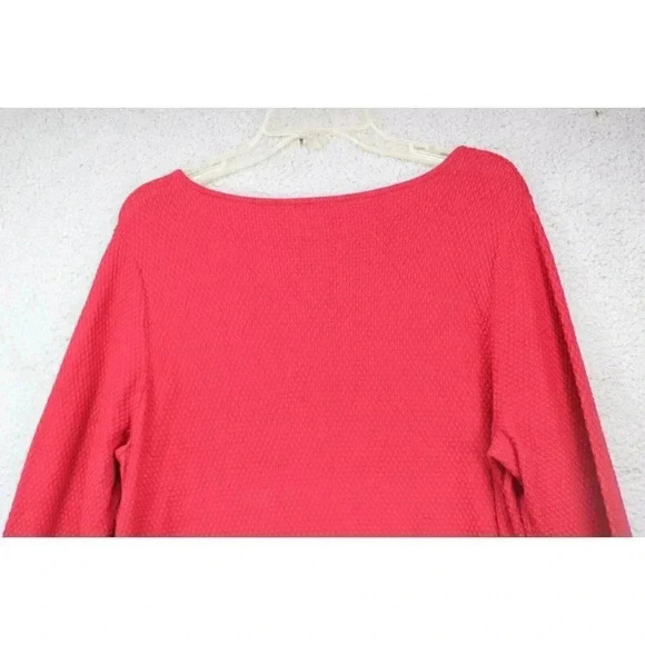 J.Jill Women's Long Sleeve Burgundy Red Tunic-Size Large - Picture 8 of 8